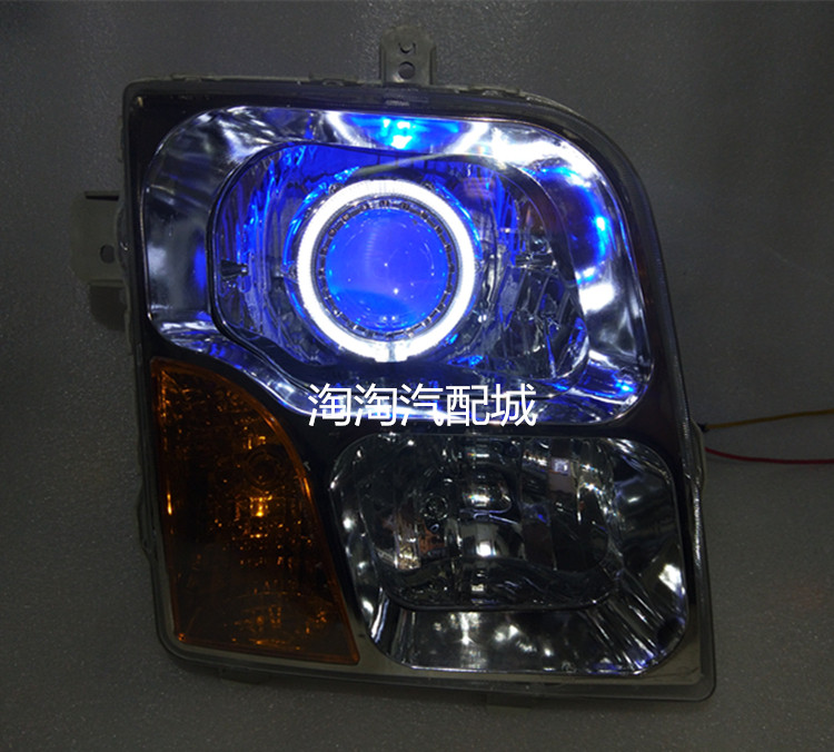 Applicable to Dongfeng Tianjin Second Generation Heavy Lamp Mass Modified Double Light Lens Xenon Eye Devil Eye