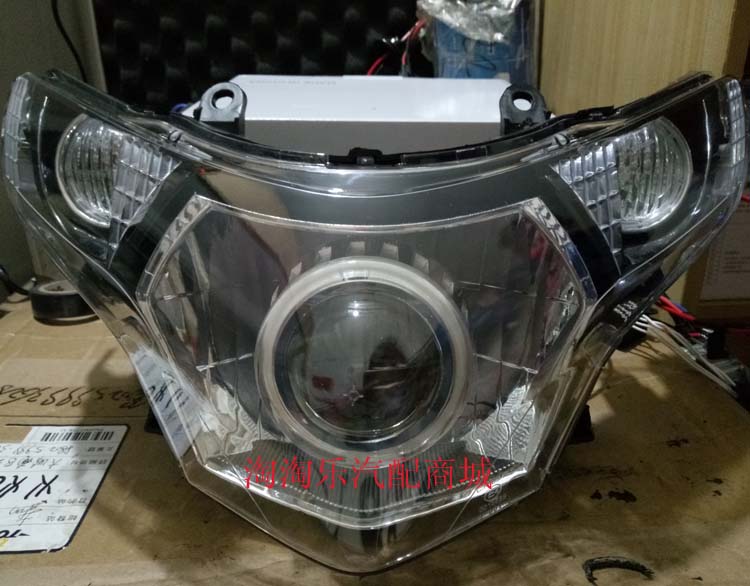 Phụ tùng sửa đổi xe máy CBR150R YCR sửa đổi ống kính đôi ánh sáng - Đèn HID xe máy 	đèn pha led xe máy 30w	