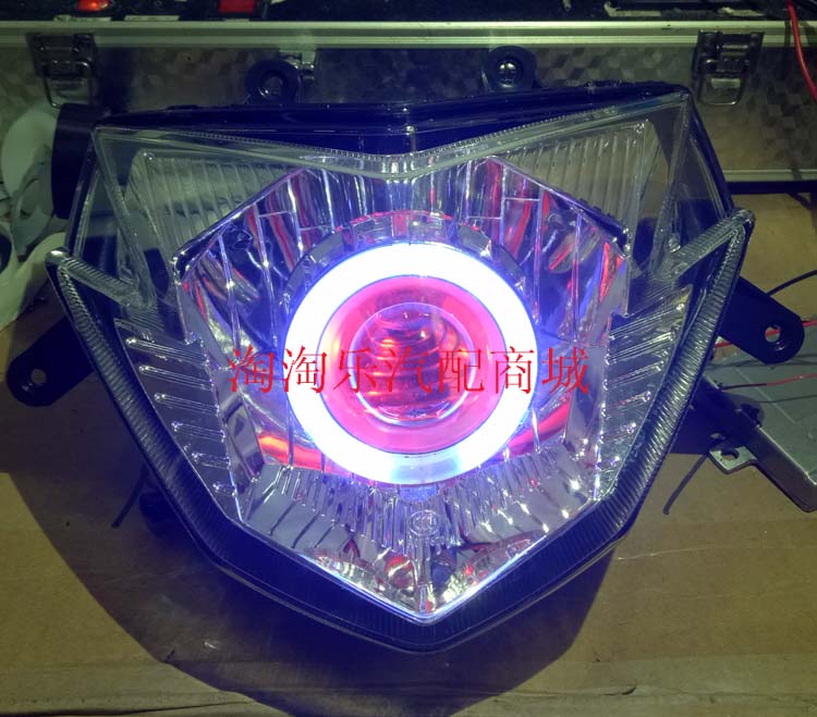 Flying Eagle RSZ WISP 1RSZ Đèn pha đôi Đèn pha hội Angel Eye Devil Eye Xenon Light Đèn pha xe máy - Đèn HID xe máy 	đèn pha led xe máy 40w	
