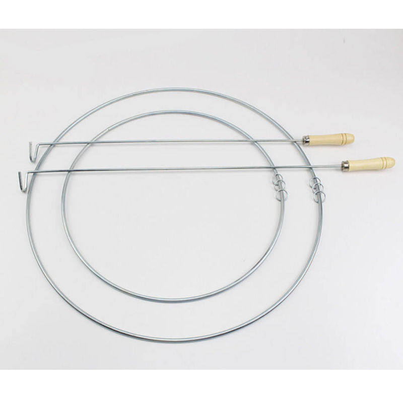 38cm50cm Solid Rolling Iron Ring Rolling Iron Ring Traditional Nostalgic Toys Push Iron Ring Iron Ring Ring Folk Fitness Toy