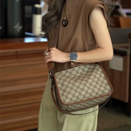 Сумка на одно плечо, сумка через плечо из ПВХ, популярно в интернете, городской стиль