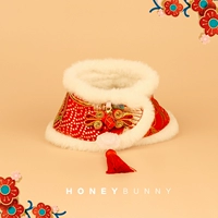 ПЭТ -кот Зимний стиль Утолщенный плюшевый шарф для шарф -шарф воротник теплый весенний фестиваль новогодний годовой воротни