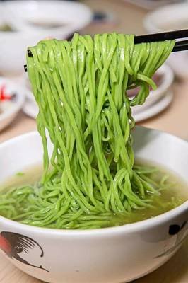 菠菜面配方教程_财神笔记