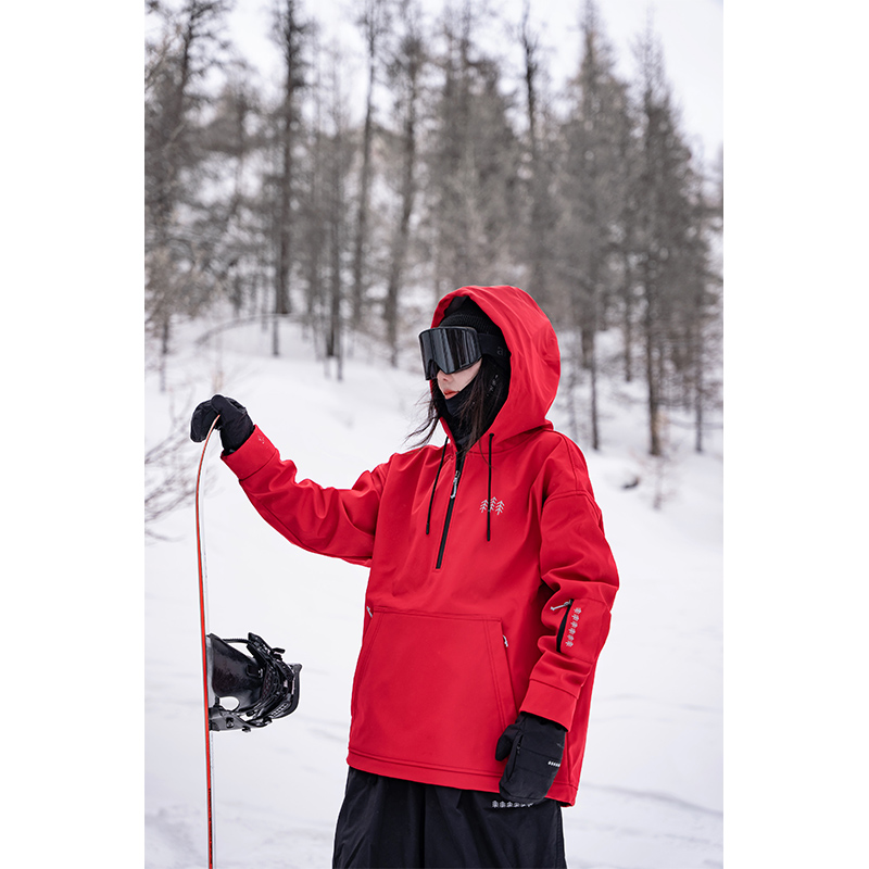 AWKA Veneer Ski sweatshirt female male section Thickened Warm Anti-Chill Outdoor Professional Waterproof Windproof Jacket Blouse-Taobao