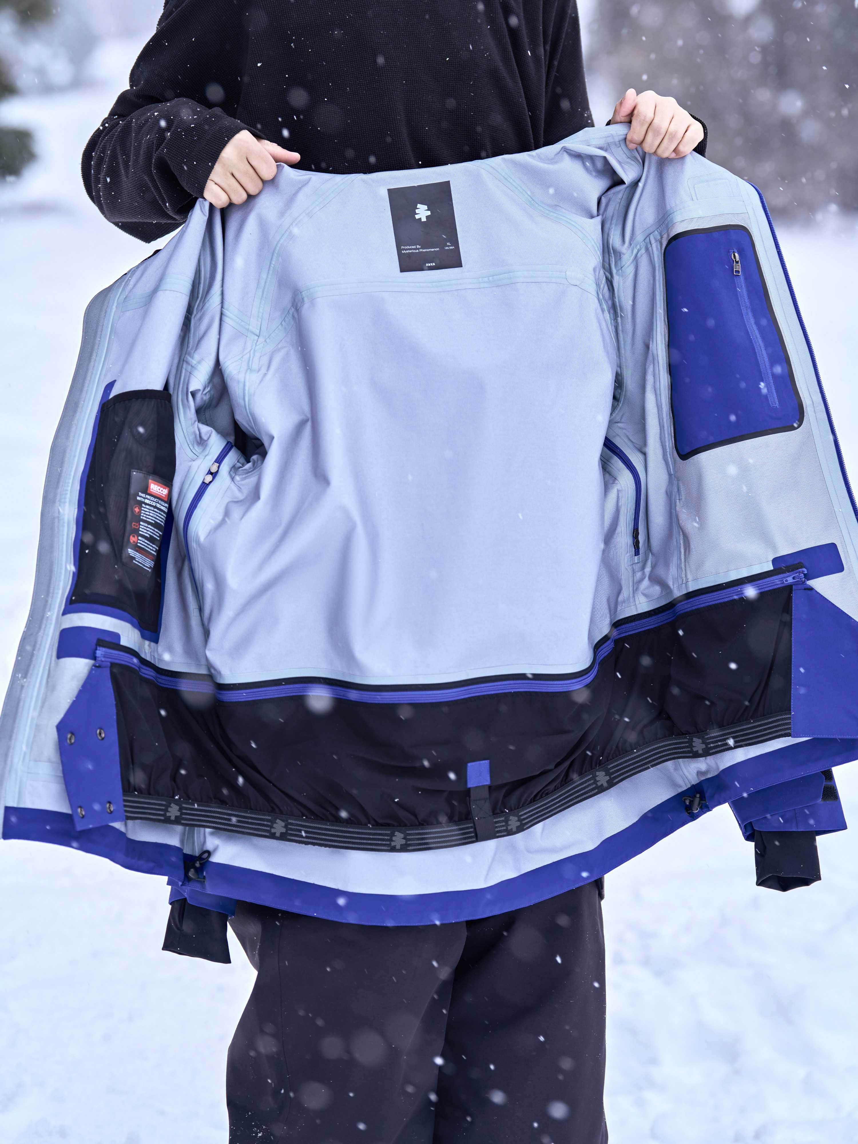 Awka Ski Jacket for Women and Men, Professional Snowboard 3L Waterproof Jacket, High-End 2025 New Warm Top