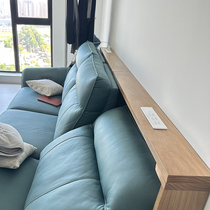 All solid wood functional electric sofa rear storage rack long narrow side table against the wall floor gap storage rack gap