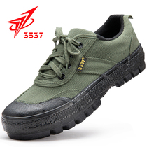 3537 new liberation shoes mens construction site wear-resistant deodorant labor insurance shoes tide canvas shoes yellow rubber shoes military training shoes