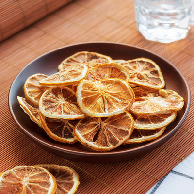 可签到！冷泡烘干柠檬片20片