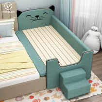 Soliwood Childrens Bed Putting Baby Cribs Wide Cat Sletting Screen Bed Speculation Down Yanbei Architecture without Formaldehyde