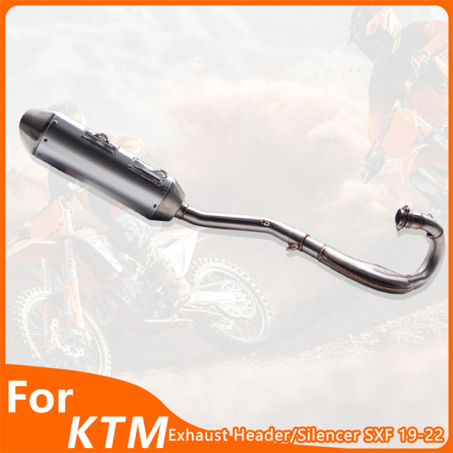 ເຫມາະສໍາລັບ KTM250450 Exhaust tail muffler SXFXCF off-road motor modification and repair universal