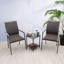 Senzhiguang chess and card room special mahjong chair restaurant teahouse backrest four-legged conference stool stackable household chair