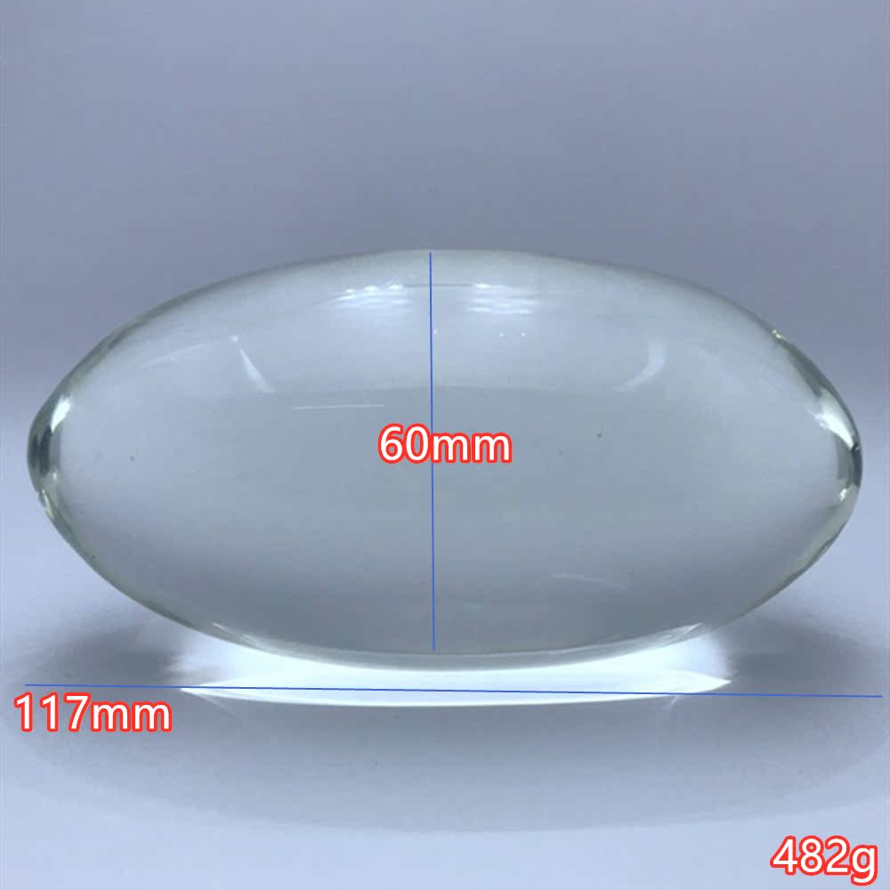 6 cm Glass Anal Butt Plug Big Egg Anus Massage Mastürbation