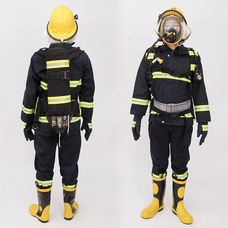 Positive pressure air respirator Fire fighting equipment Positive pressure air respirator mask for fire fighting