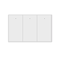 zemismart homekit涂鸦智能zigbee单火零火开关110V墙壁面板118型