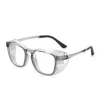Прозрачный серый ⭐Защита от аллергии HD [в комплект входит футляр для очков + водоудерживающий увлажняющий пластырь (синдром сухого глаза)]