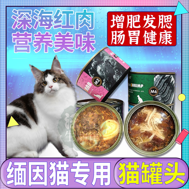 Burmese cat special easy to digest universal kittens canned cat food companion snacks full stage moisturizing fresh staple food
