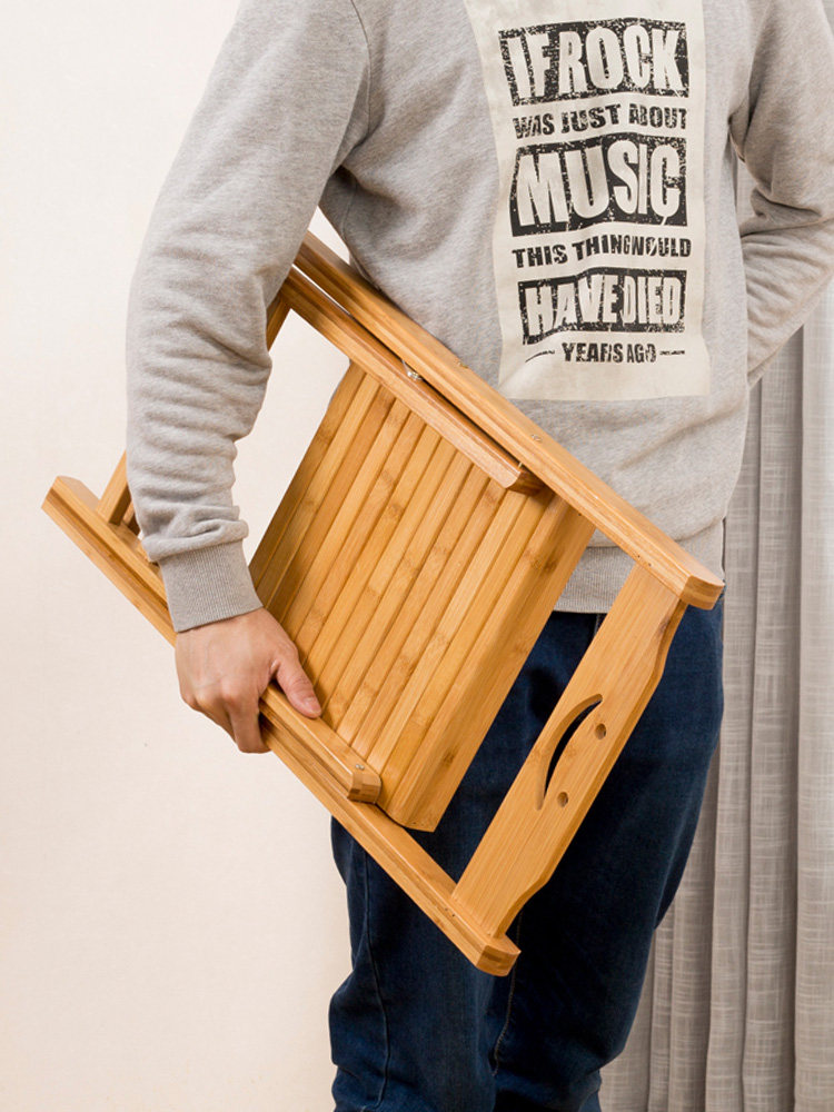 Nanzhu Foldable small bench with backrest folding chair Portable Maza outdoor fishing stool Low bench Household