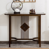 New Chinese Xuanguantai Solid Wood Zen Sermon Door Hall Xuanguan For Table Modern Brief Living Room Article The End View Terrace of the Rendezingantai