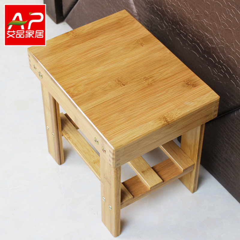 Aijin Nanzhu small stool creative bench children dwarf bench bathroom stool fashion non-plastic adult household