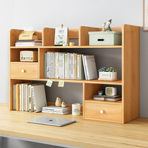 Bookcase Desktop Easy Bedroom Office table Small multilayer shelf Living room desk Contained Shelf Bookcase