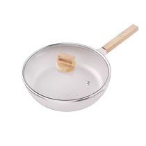 Medical stone non-stick pan steak frying pan household wok cooking induction cooker gas stove 2 2150