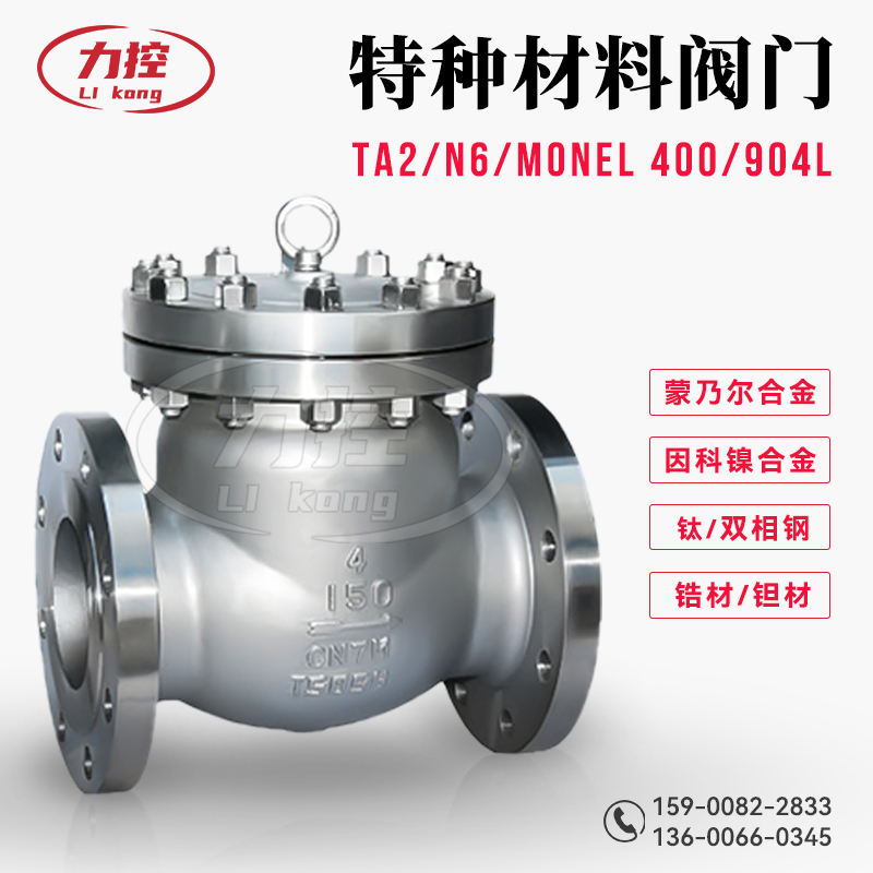 Austenitic stainless steel 904L titanium TA2 dual phase steel S2205 special material check valve gate valve stop valve valve
