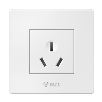 Bull 16A three-hole air conditioning socket water heater concealed five-hole 16A high-power special socket with switch 231