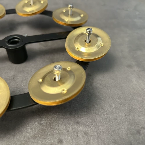 Латунные барабаны, двухрядные ударные инструменты, профессиональные музыкальные инструменты с аксессуарами