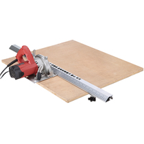 Multifunctional cutting machine electric circular saw portable woodworking flip-chip table saw guide rail quick fixing fixture backer ruler