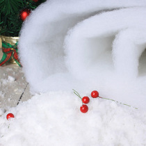 Christmas ashmer fake snowcotton Christmas tree cotton scene decorated with snow-like Christmas decoration