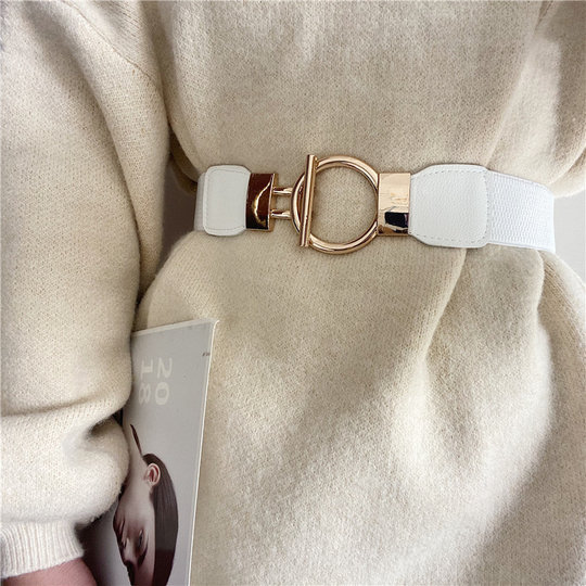 Belts for women, skirts, belts, versatile dress accessories, coats, sweaters, elastic waistbands, wide girdle