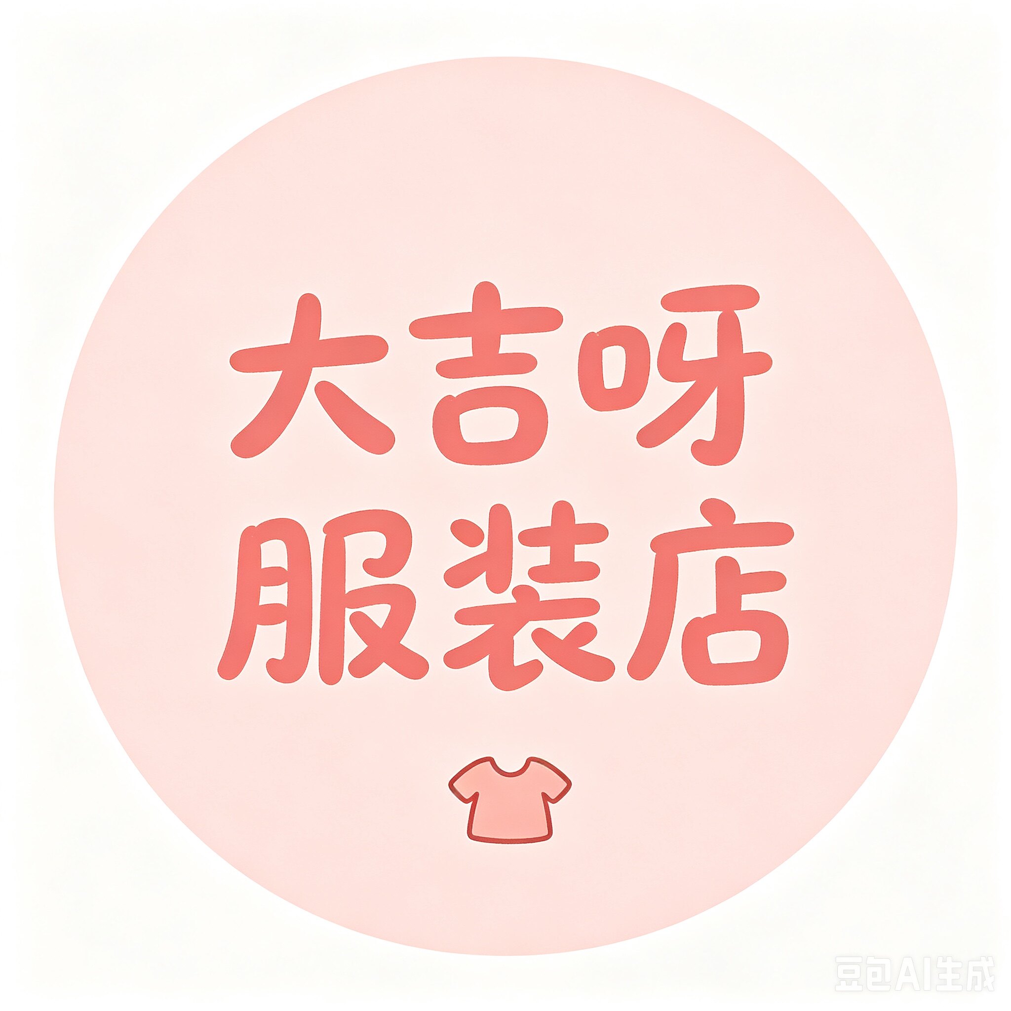大吉呀服装店的LOGO