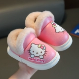 Детские зимние мультяшные удерживающие тепло тапочки для мальчиков