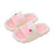 Children's slippers female summer little girl baby cute princess bow indoor non-slip parent-child mother and girl sandals