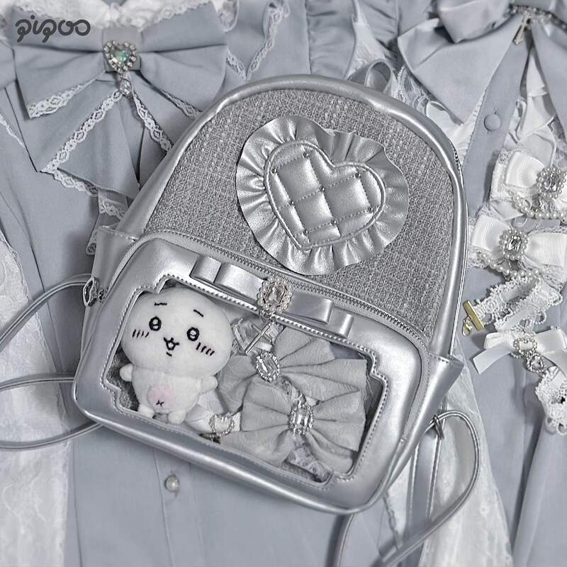 Heartache-Pipoo Original Mass-Produced Leilei Series Two-Dimensional Small Snack Bag Niche Pain Bag Backpack