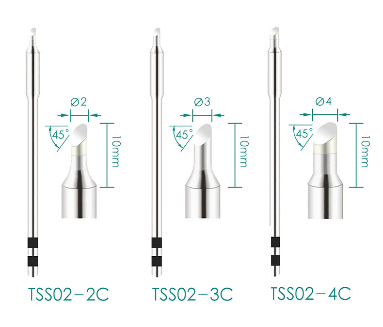 Quick TSS02 Soldering Tip for TS1200A TS1200D Stations - Product image 7