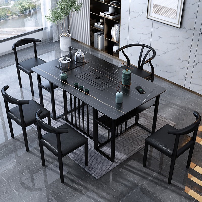 Rock tea table and chair combination modern minimal tea table tea table tea table tea table tea table housetea table