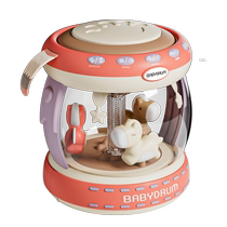 Newborn baby toys 0-1 year old childrens hand drum puzzle early education gift for male and female babies aged 6 months and above