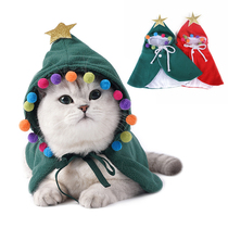 Cute Dog Cat Costume Christmas Cloak Halloween Disguise Cat