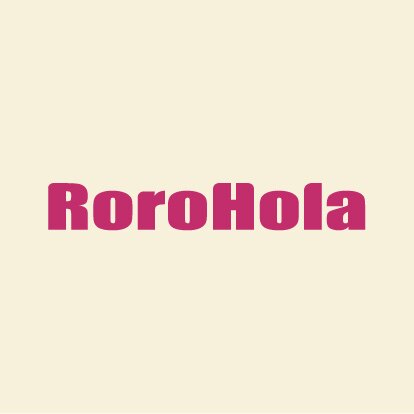 RoroHola宠物鲜食的LOGO