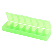 Special 100 Hui Seven Days Small Medicine Kit Mini Carry-on Pill Tablets Handy Portable Rectangle 1753