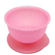 Special 100 Hui 4 3L Fantastic Fruit Vegetable Basket With Filter Leaching Water Washing Vegetable Basket Filter Basin Hair Noodle Refreshing box 1753