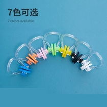 Swimming nose clip nose clip swimming anti-lost nose clip for swimming children swimming nose clip silicone soft nose diving