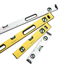 Level ruler high-precision flat water ruler relying on ruler fans small aluminum alloy solid anti-fall balancer tool strong magnetic household