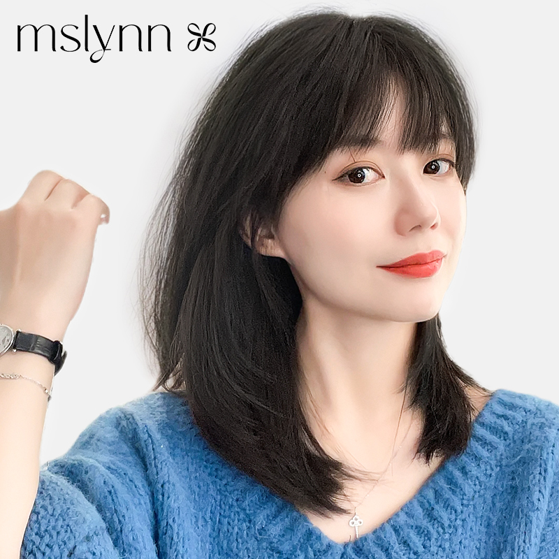 Wig Woman Full Headgear Style Long Hair Real Hair Natural Hair Silk Natural Wig Kit 2021 New Fashion Hairstyle