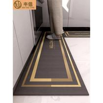 Kitchen mat anti-slip oil-resistant wash-resistant dirt absorption oil absorption special pad custom carpet