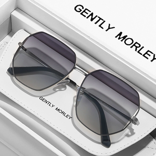 Модные солнцезащитные очки на солнечной энергии, коллекция 2023, в корейском стиле, изысканный стиль, защита от ультрафиолета