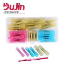 YUJINYI wire connectors 40 pieces boxed BHT waterproof heat shrinkable middle pipe connector copper heat shrinkable tube middle