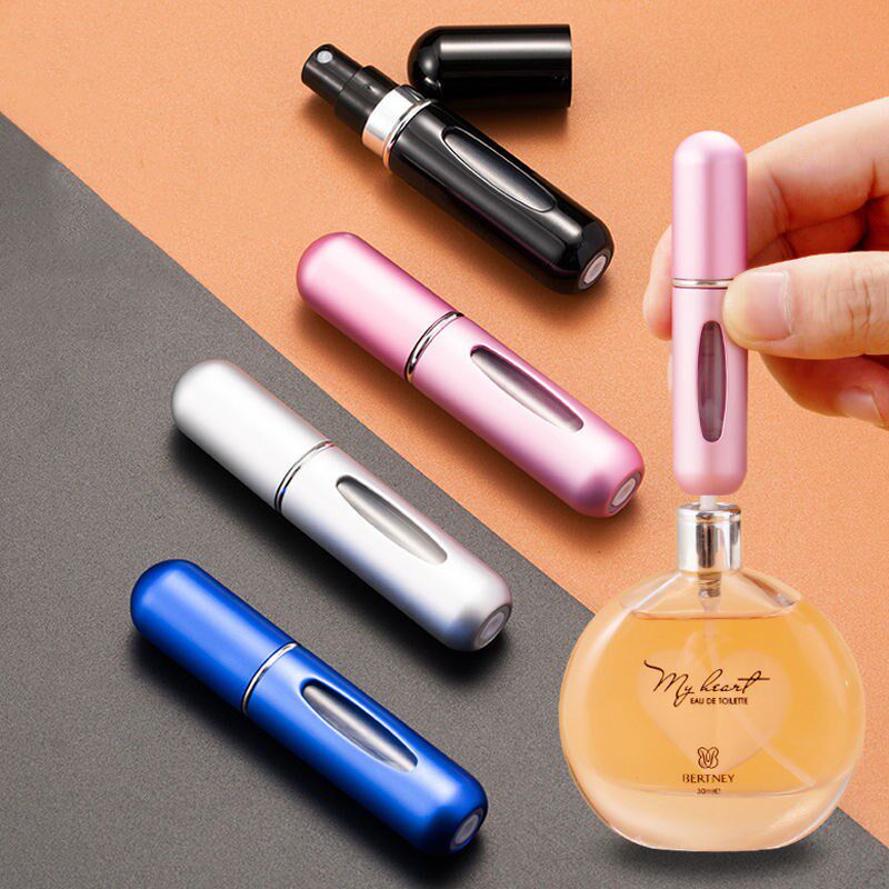 Perfume Split Bottle Portable Theorizer Upscale Delicate Empto Bottle Trial Bag Mini Self-Loader High End Small Spray Bottle 5ml