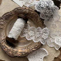 Bilateral Mesh Yarn Water Soluble Lace Lace Accessories Lace Head Accessories Hairpin Decoration Handmade DIY Flower Sideband Material